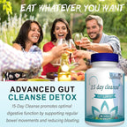 15 Day Cleanse, Gut and Colon Support, Advanced 15 Day Gut Cleanse Detox - Image 3