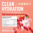 Keppi Electrolytes Powder – Raspberry Lemonade Flavor 50 Servings – No Sugar - Image 3