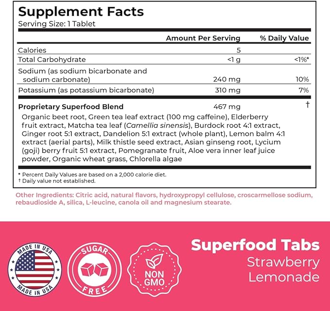 Superfood Tabs Superfoods Company Detox Cleanse Drink - Image 6