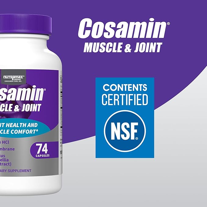 Cosamin Nutramax Muscle & Joint, Works to Decrease Cartilage Breakdown - Image 5