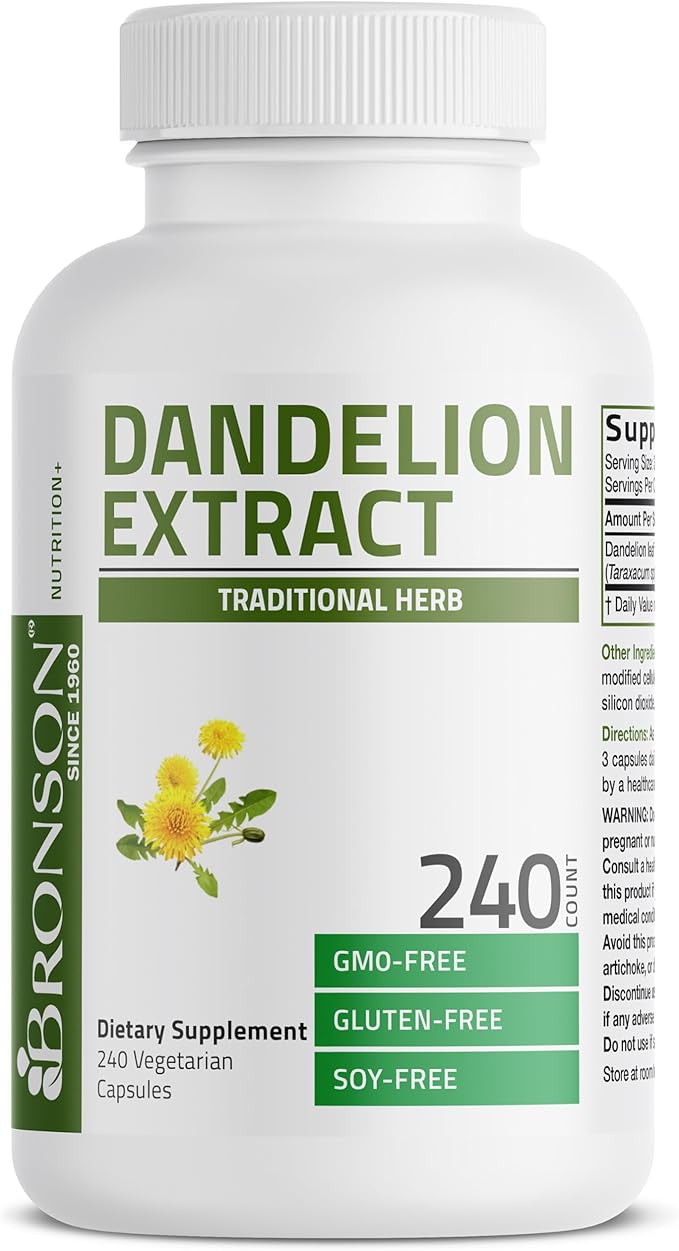 Bronson Dandelion Extract High Potency Supplement, Supports Overall Good Health - Image 3