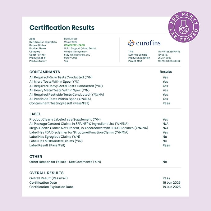 GLP-1 Supplement | Natural GLP-1 Production | GLP 1 Booster Drink Mix to - Image 9