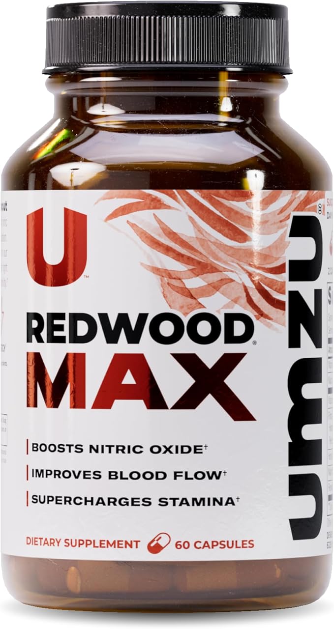 UMZU Redwood Max Nitric Oxide Booster, 1-Month Supply – Advanced Nitric Oxide by UMZU