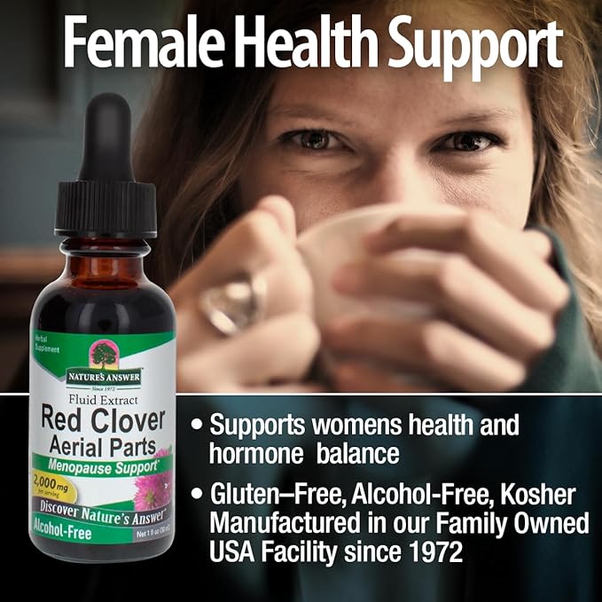 Nature's Answer Red Clover Extract 1 Ounce - Image 5