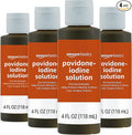 Amazon Basics First Aid Antiseptic, 10% Povidone Iodine Solution, 4 Fluid Ounces by AmazonBasics