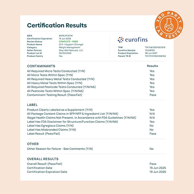 GLP-1 Supplement | Natural GLP-1 Production | GLP 1 Booster Drink Mix to - Image 9