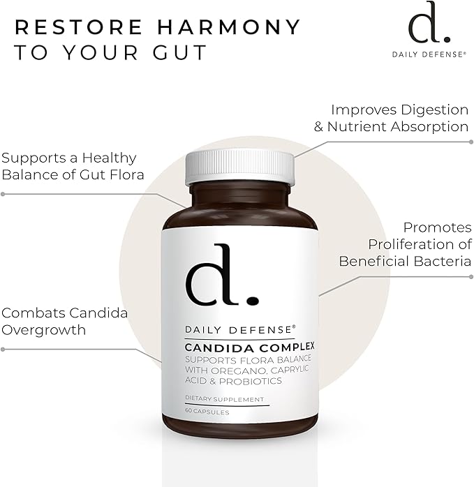 Candida Flush & Cleanse 60 Count Gut Support - Image 5