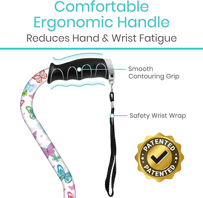 Vive Walking Cane for Women, Elderly - Image 4