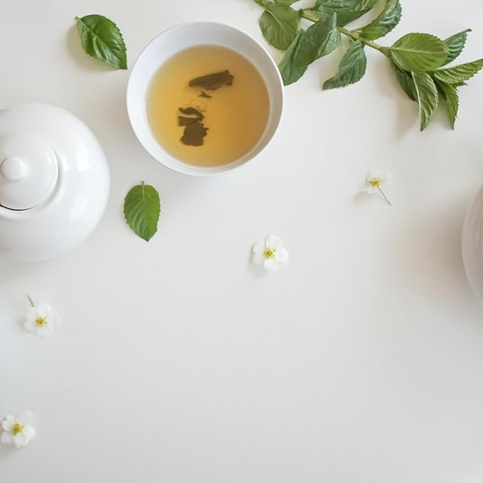 SanosTea Chamomile Mint Premium Organic Herbal Tea, handcrafted, calming and - Image 7