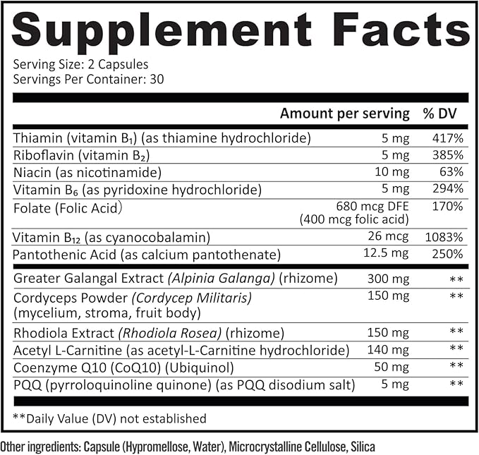 InergyPLUS | Energy Vitamins for Women, Natural Energy Supplements for Focus | - Image 5