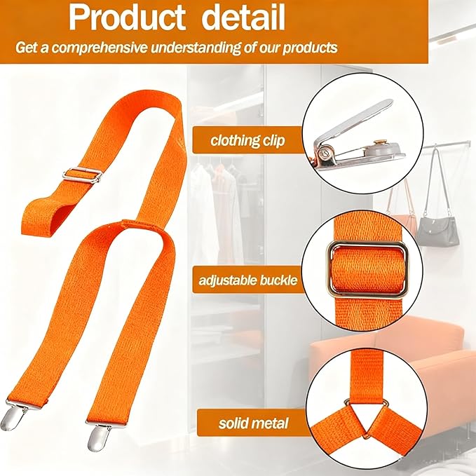 2-Pack Dressing Aid Clips for Pants – One-Hand Pants Assist Tool for Elderly - Image 2