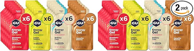 GU Energy Original Sports Nutrition Energy Gels, Gluten-Free, and Dairy-Free by GUEnergyLabs