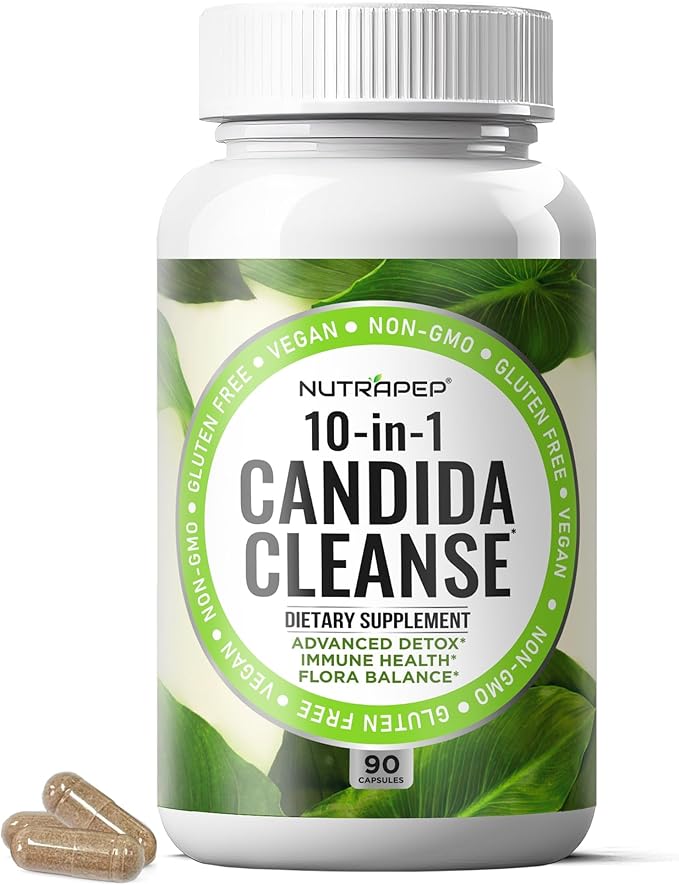 Candida Cleanse Detox Supplement by NutraPep