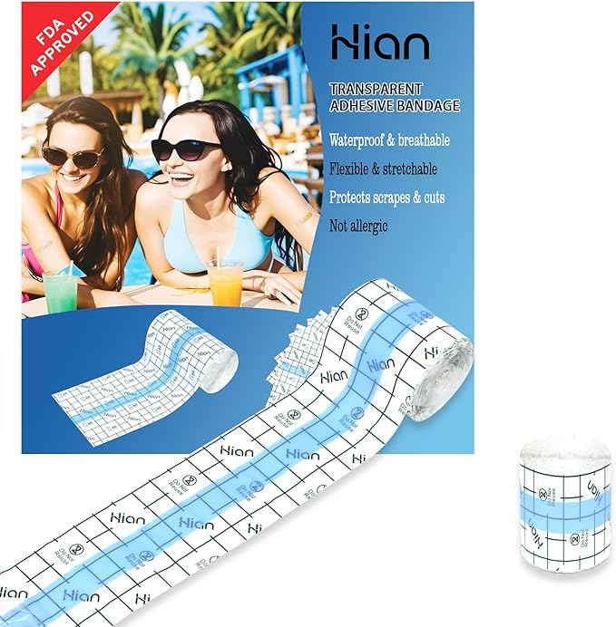 Hion F.D.A Approved Tattoo Aftercare Waterproof Bandage Transparent Film by Hion