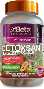 Betel Natural Detoxsan Capsules Total Detox Cleanse Healthy Liver and Colon by BetelNatural