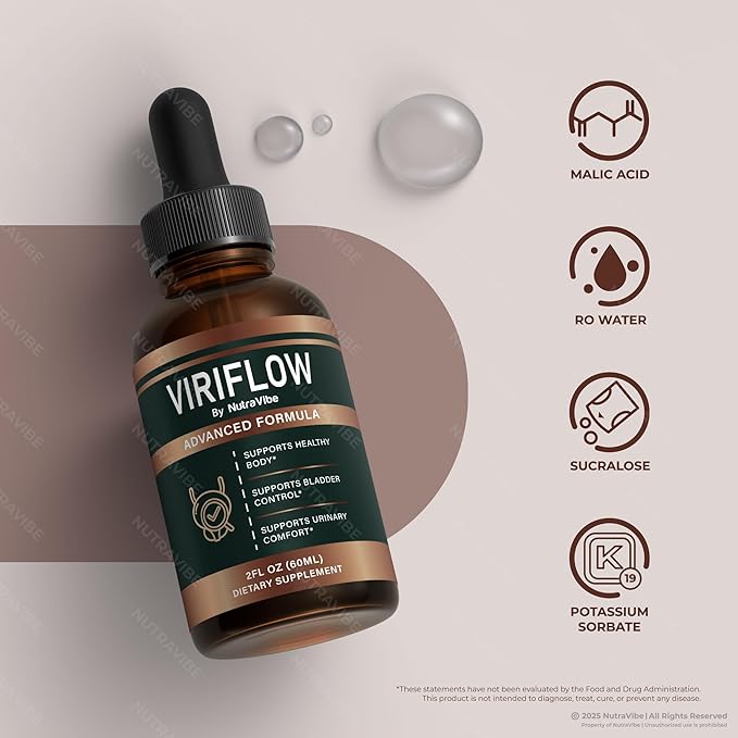 ViriFlow Drops – Viri Flow Natural Prostate Health Support | Premium Sublingual - Image 6