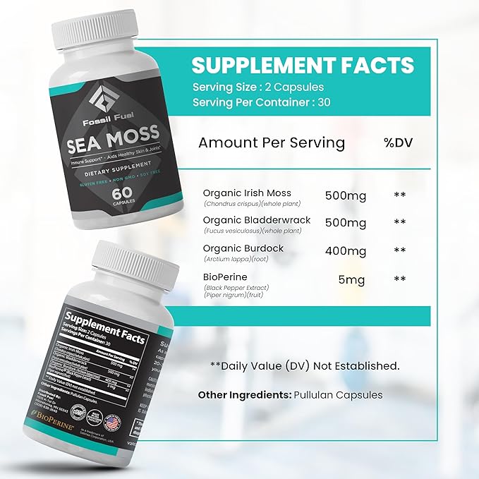 Fossil Fuel- Organic Superfood for Energy, Digestive Health, Immune Support - Image 3