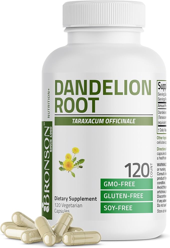 Bronson Dandelion Extract High Potency Supplement, Supports Overall Good Health by Bronson
