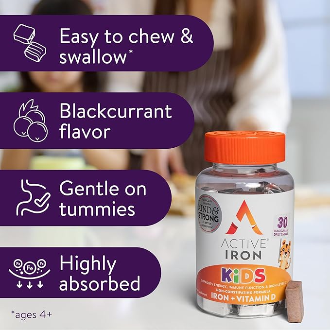 Active Iron Supplement 7mg + Vitamin D - Image 5