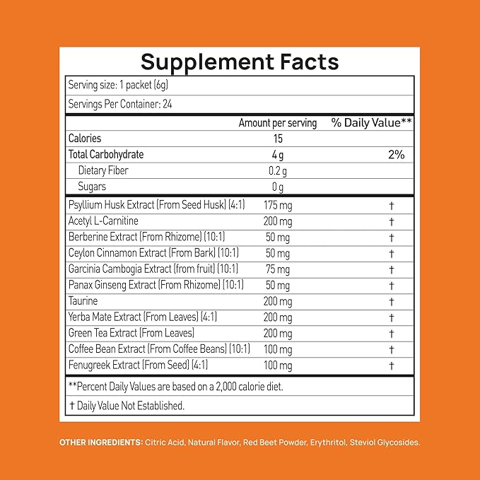 GLP-1 Supplement | Natural GLP-1 Production | GLP 1 Booster Drink Mix to - Image 7