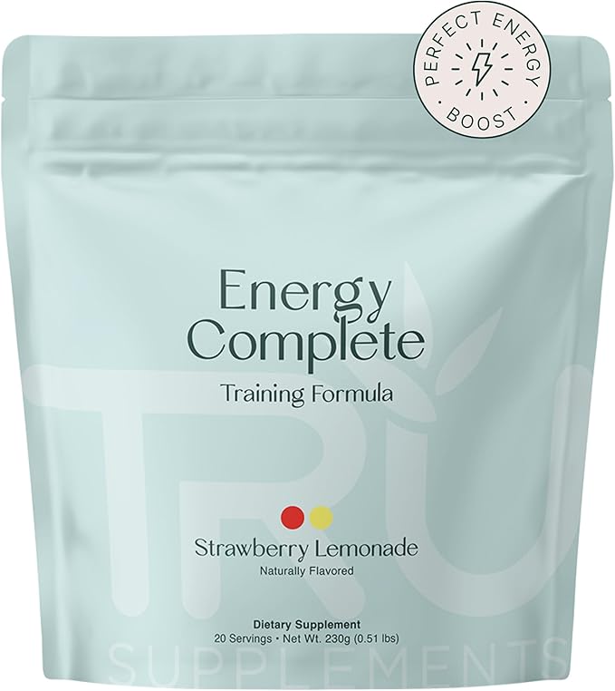 TRU Supplements Energy, Pre Workout Training Formula, Vegan Friendly, No Jitters by TRUSupplements