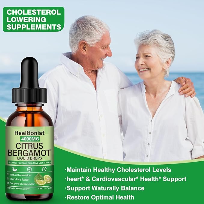 1 Packs 4000mg Citrus Bergamot Liquid Drops - Image 4