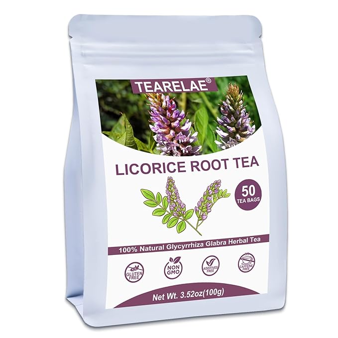 TEARELAE - Licorice Root Tea - 2g x 50 Count - 100% Pure Natural Licorice Root by TEARELAE