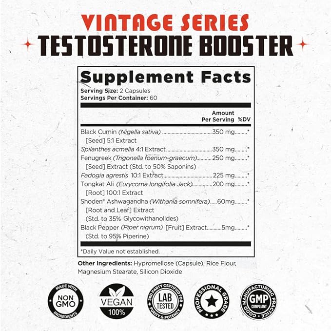 Old School Labs Testosterone Supplement - Image 4