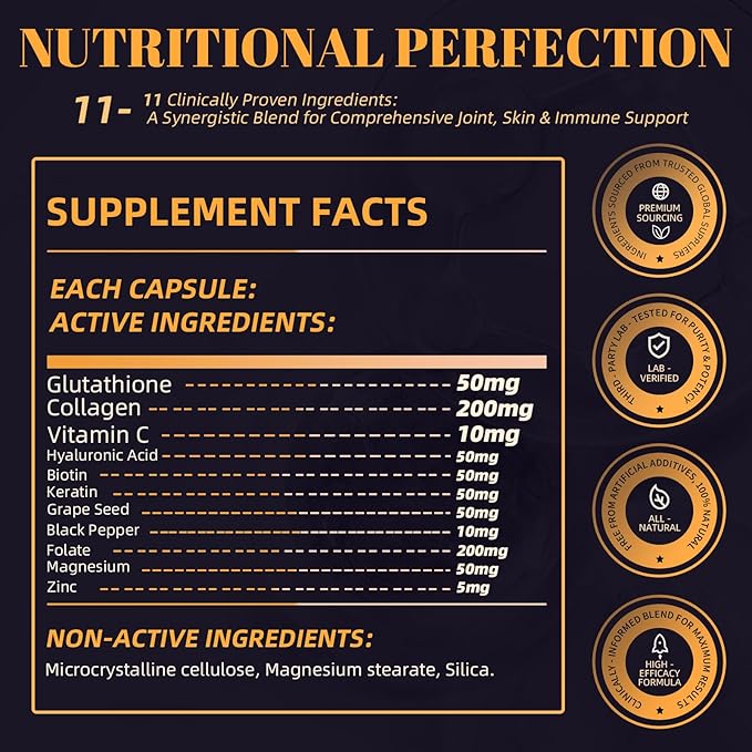 11-in-1 Multi-Collagen Peptides | Joint Support, Muscle Recovery & Stress - Image 9