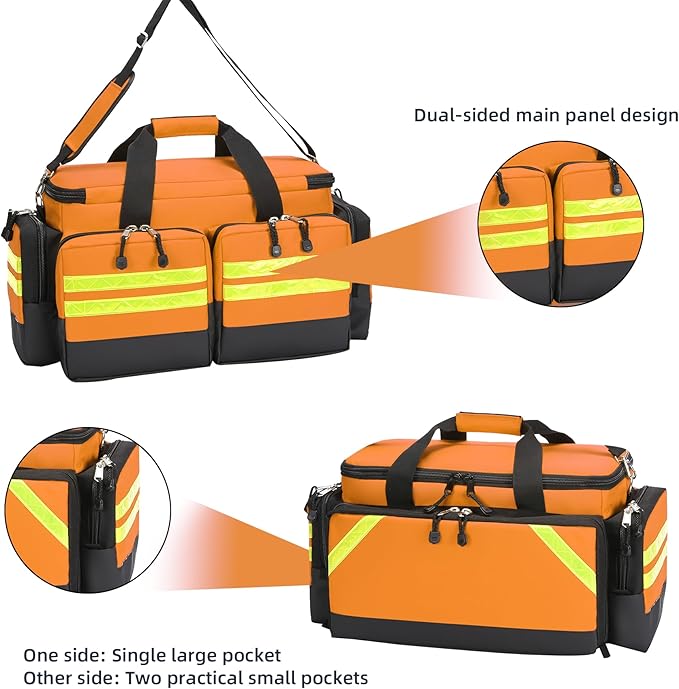 Empty Medical Bag First Aid Bag Home Health, First Aid Storage - Image 5