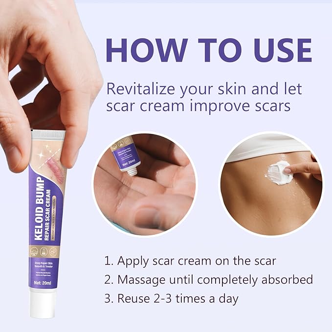 Keloid Bump Removal with Botanical Extracts, Soothing Keloid Bump Cream - Image 7
