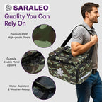 SARALEO Camo First Responder Bag Empty – Medical Supply Organizer - Image 2