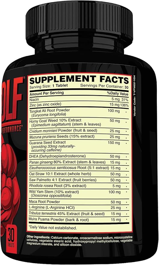 ONL Red Wolf Testosterone Booster - Image 5