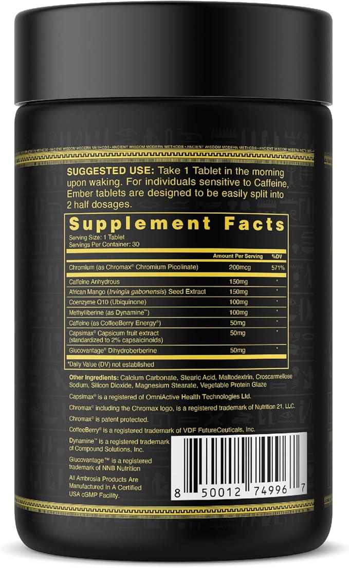 Ember™ Thermogenic Fat Burner & Appetite Support Supplement Pills - Image 8