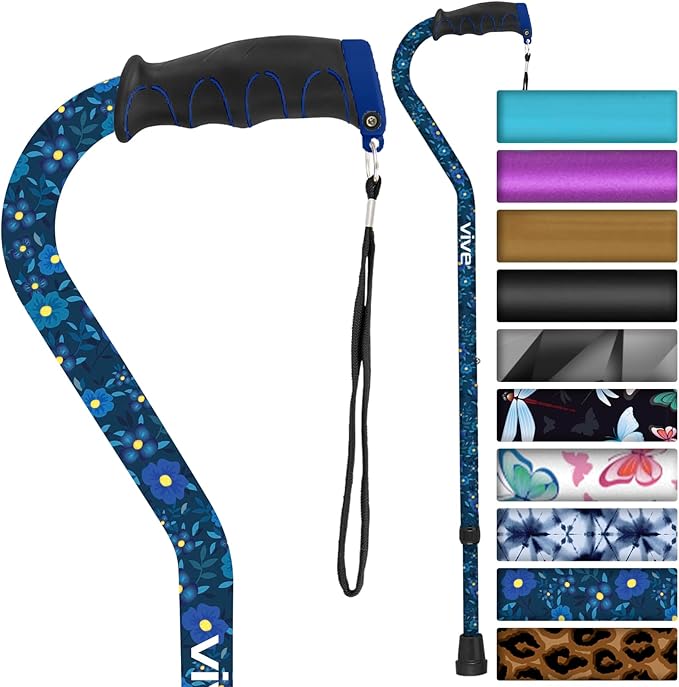 Vive Walking Cane for Women, Elderly by Vive