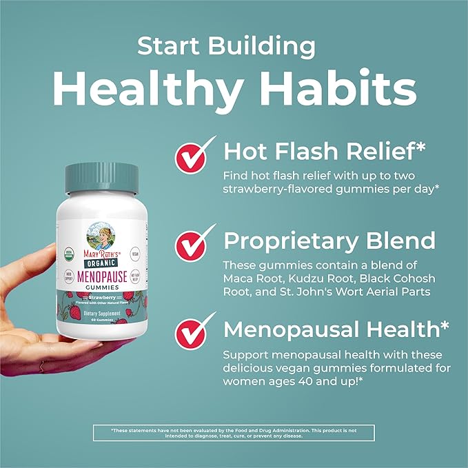 Organic Menopause Gummies by MaryRuth's | Menopause Supplements - Image 5