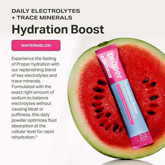 Proper Hydration Sticks – Electrolyte Powder Drink Mix Packets - Image 2