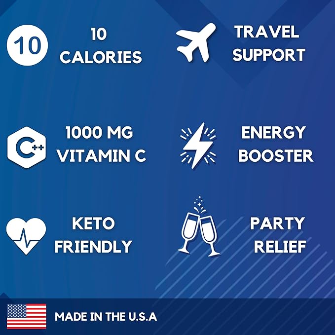 HydroMATE Electrolytes Powder Drink Mix Packets Hydration Accelerator Low Sugar - Image 3