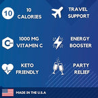 HydroMATE Electrolytes Powder Drink Mix Packets Hydration Accelerator Low Sugar - Image 3