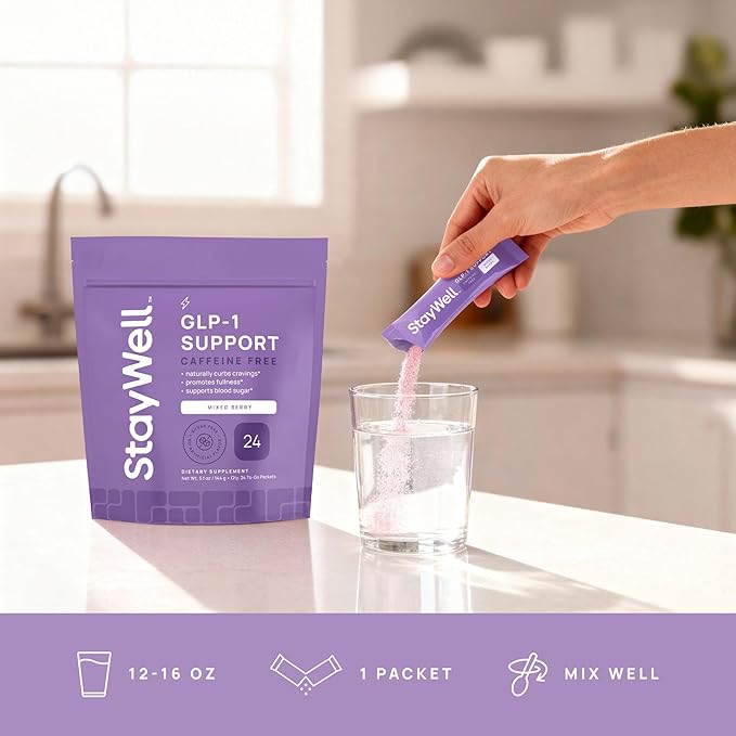 GLP-1 Supplement | GLP 1 Booster Drink Mix to Control Appetite and Cravings | - Image 8