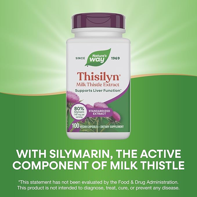 Nature's Way Thisilyn with Standardized Milk Thistle Extract, Supports Liver - Image 4