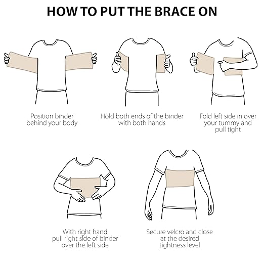 ORTONYX 6.25" Broken Rib Support Brace Unisex - Image 8