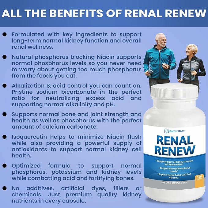 Renal Renew: Advanced Kidney Cleanse Detox & Repair Kidney Support Supplement. - Image 5