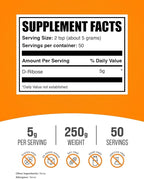 BulkSupplements.com D-Ribose Powder - Image 2
