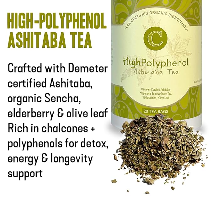 High‑Polyphenol Ashitaba Tea Blend – Demeter Certified Biodynamic U.S. Organic - Image 4