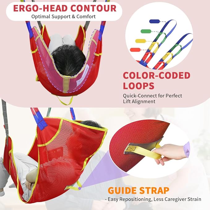 Universal Full Body Patient Lift Sling - Image 6