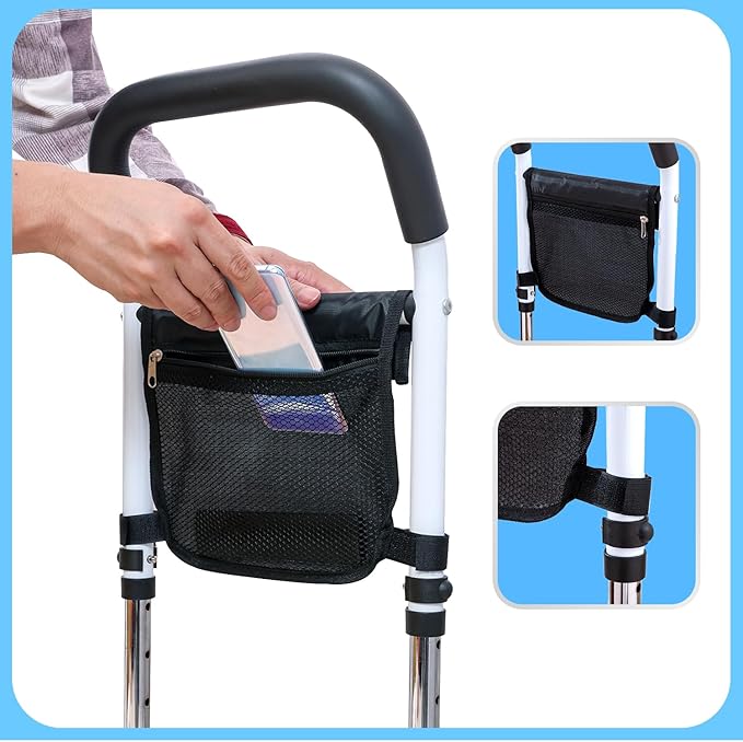 Walking Cane, Body Recovery Aid Tool, Enhanced Stability and Anti-Slip - Image 5