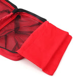 First Aid Bag First Aid Kit Empty Medical Storage Bag Red Trauma Bag - Image 8