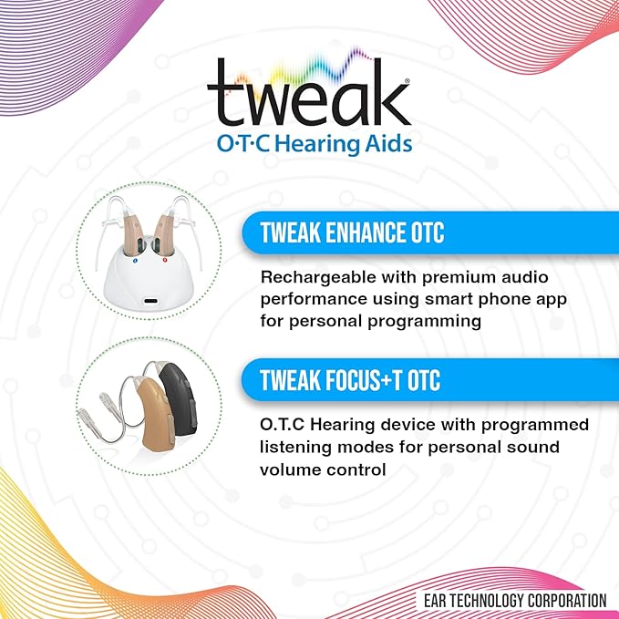 Tweak Focus+T OTC Hearing Aid Device - Image 3