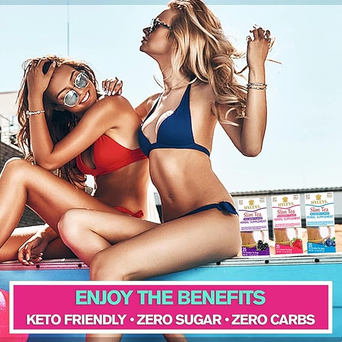 Hyleys Slim Tea Blackberry Flavor - Image 5